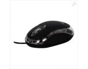 Mouse Spacer optic led albastru black USB SPMO-080