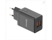 Universal Home Charger Tellur Basic HC204, 2xUSB (2.4A + 2.4A), 12W, Input: 100/240V, Black  TLL151211