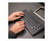 Mini Wireless Keyboard Tellur, 10 meters wireless range, Black, US Layout