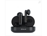 Tellur Flip True Wireless Earphones, Black, Bluetooth version 5.0, up to 10 m, True Wireless Stereo, Music play time Up to 2.5 hours, Charging time Approx 1.5 hours, Charging box, Earbuds weight  4 grams