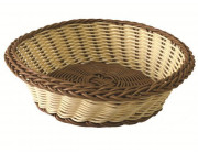 Корзинка для хлеба плетеная D21cm, H7cm