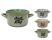 Чашка D13.5сm для супа Soup Day, две ручки