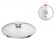 Крышка стеклянная 24cm Ballarini со стальной ручкой