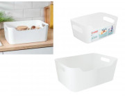 Корзина Econova Scandi 10l, 34X24X14cm, белая