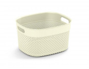 Корзина KIS Filo 3.5l, 24Х18Х12cm, белая