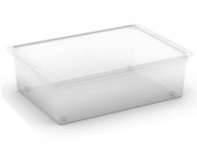 Коробка с крышкой C-box L 27l, 55X38.5XH16.5cm, на колесах