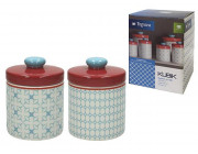 Емкость керамическая 1.2l Tognana Kubik Azzurro