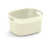 Корзина KIS Filo 6l, 27Х22Х15cm, белая