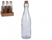 Бутылка 500ml, H27cm, с пробкой