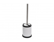 Щетка WC c подставкой Tendance Stan H39cm, D11.5cm, металл, бел