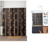 Шторка для душа 180X180cm Tendance черн 