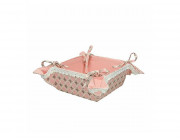 Корзина тканевая AF Ortigia Rosa 21X21X10cm