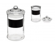 Банка стеклянная Five 0.35l 15cm