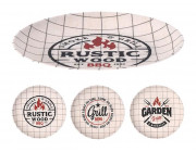 Тарелка EH Grill 20cm, пластик