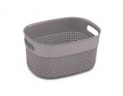 Корзина KIS Filo 3.5l, 24Х18Х12cm, каппучино