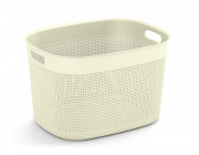 Корзина KIS Filo 30l, 44Х33Х27cm, белый