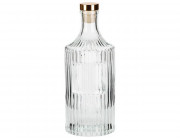 Графин Golden Stripe 0.5l, 20cm стеклянный