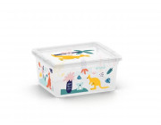 Коробка с крышкой C-box XXS Wild Animals 2l, 19.5X16.5XH9.5cm