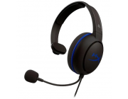 Игровая Гарнитура HyperX Cloud Chat PS4, Проводной аналоговый, Черный/Синий