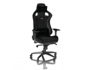 Игровое кресло Noblechairs Epic, Искусственная кожа, Черный/Зеленый