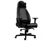 Игровое кресло Noblechairs Icon, Искусственная кожа, Чёрный
