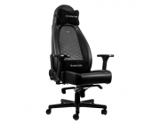 Игровое кресло Noblechairs Icon, Искусственная кожа, Черный/Белый