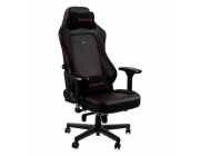 Игровое кресло Noblechairs Hero, Искусственная кожа, Черный/Красный