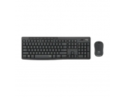 Клавиатура и мышь Logitech MK295, Беспроводное, Чёрный