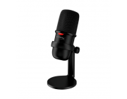 Портативный записывающий микрофон HyperX SoloCast, Проводной аналоговый, Чёрный
