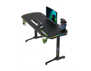 Игровой стол Gamemax D140-Carbon RGB, Чёрный