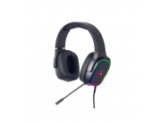 Игровая Гарнитура Gembird GHS-SANPO-S300, Проводной аналоговый, Чёрный