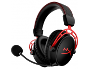 Игровая Гарнитура HyperX Cloud Alpha Wireless, Беспроводной, Черный/Красный
