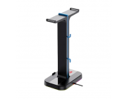 Подставка для игровой гарнитуры Havit TH650, USB, Чёрный