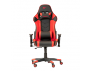 Игровое кресло Havit GC932, ПВХ Кожа, Черный/Красный