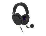 Игровая Гарнитура NZXT Relay, Проводной аналоговый, Чёрный