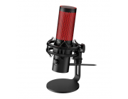 Игровой Микрофон HyperX QuadCast 2, Проводной аналоговый, Чёрный