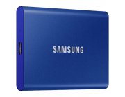 Внешний портативный SSD накопитель Samsung Portable SSD T7, 1 ТБ, Синий (MU-PC1T0H/WW)