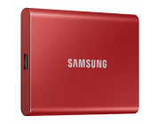 Внешний портативный SSD накопитель Samsung Portable SSD T7, 1 ТБ, Красный (MU-PC1T0R/WW)