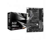 Материнская плата ASRock B450 PRO4 R2.0, AM4, AMD B450, ATX