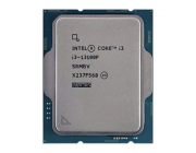 Процессор Intel Core i3-13100F, Нет встроенной графики, Tray