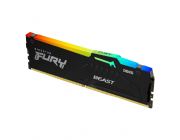 Оперативная память Kingston FURY Beast RGB, DDR5 SDRAM, 5200 МГц, 16Гб, KF552C40BBA-16