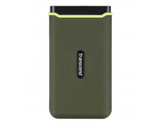 Внешний портативный SSD накопитель Transcend ESD380C, 4 ТБ, Military Green (TS4TESD380C)