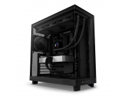 Компьютерный корпус NZXT H6 Flow, Midi-Tower, Без блока питания, Чёрный