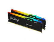 Оперативная память Kingston FURY Beast RGB, DDR5 SDRAM, 5600 МГц, 32 Гб, KF556C36BBEAK2-32