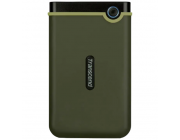 Внешний портативный жесткий диск Transcend StoreJet 25M3G, 1 ТБ, Military Green (TS1TSJ25M3G)