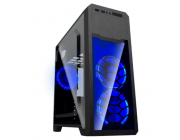 Компьютерный корпус Gamemax G563, Midi-Tower, Без блока питания, Чёрный