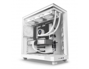 Компьютерный корпус NZXT H6 Flow, Midi-Tower, Без блока питания, Белый