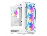 Компьютерный корпус Gamemax Starlight 2 AW, Midi-Tower, Без блока питания, Белый
