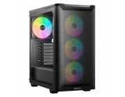 Компьютерный корпус be quiet! Pure Base 501 LX, Midi-Tower, Без блока питания, Чёрный