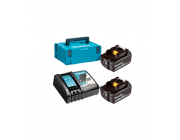 Набор зарядное устройство + 2 аккумулятора Makita 198116-4 2 x 6 Ач 18 В li-Ion